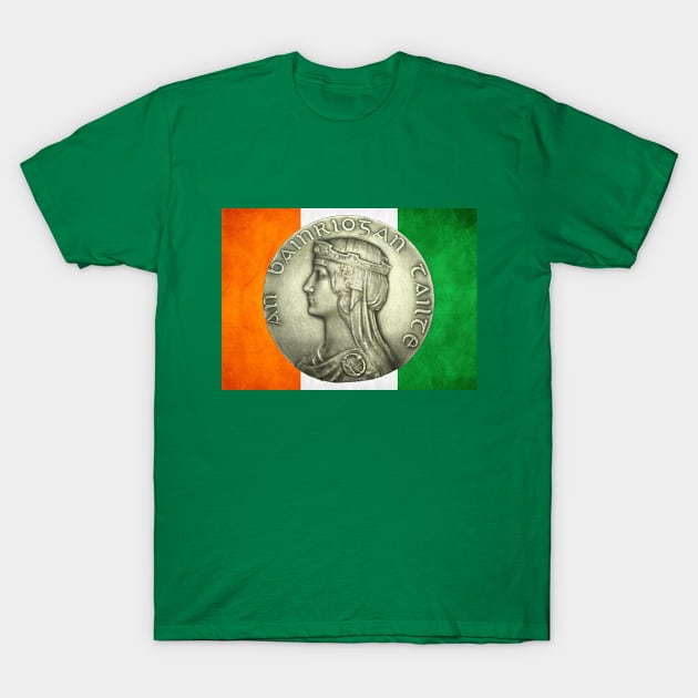 St. Patrick's Day Flag T-Shirt by MotoGirl